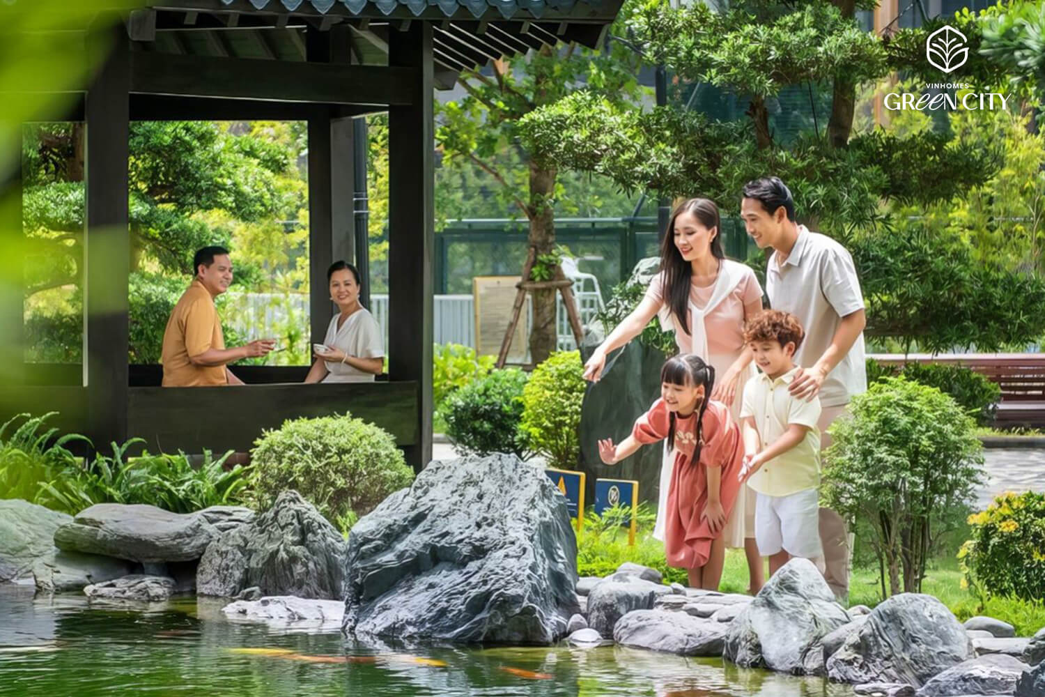 Công viên chữa lành "Retreat Park" tại Vinhomes Green City Long An