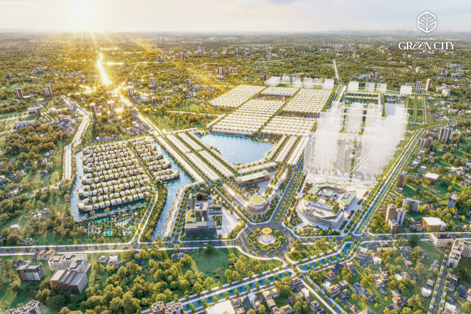 Phối cảnh dự án Vinhomes Green City
