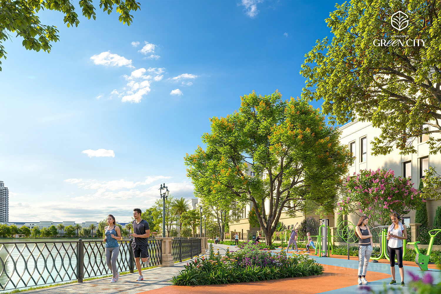 Sân chơi thể thao với đa dạng bộ môn đáp ứng nhu cầu thể thao của mọi lứa tuổi