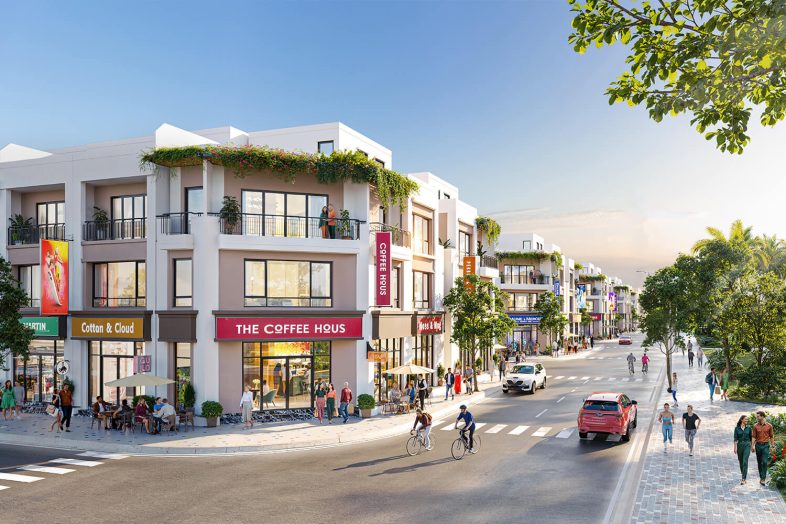 Phối cảnh nhà phố Vinhomes Green City