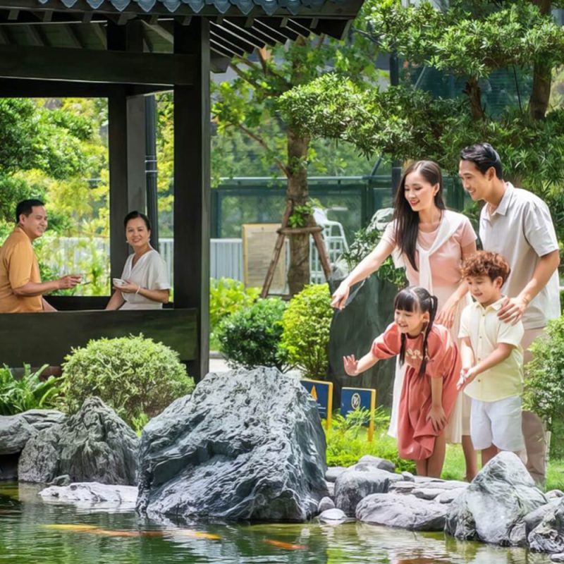 Công viên chữa lành "Retreat Park" tại Vinhomes Green City Long An